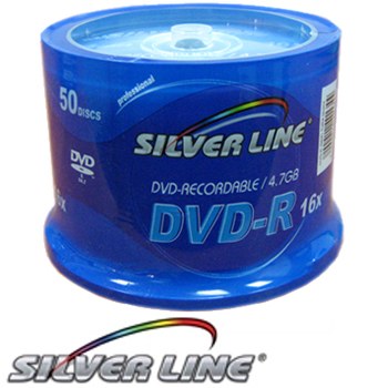 Silver Line DVD-R Blank Disc 4.7GB