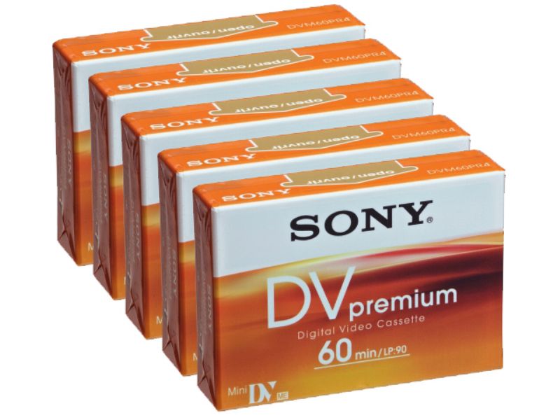شريط كاسيت Mini DV من سوني (60 دقيقة)