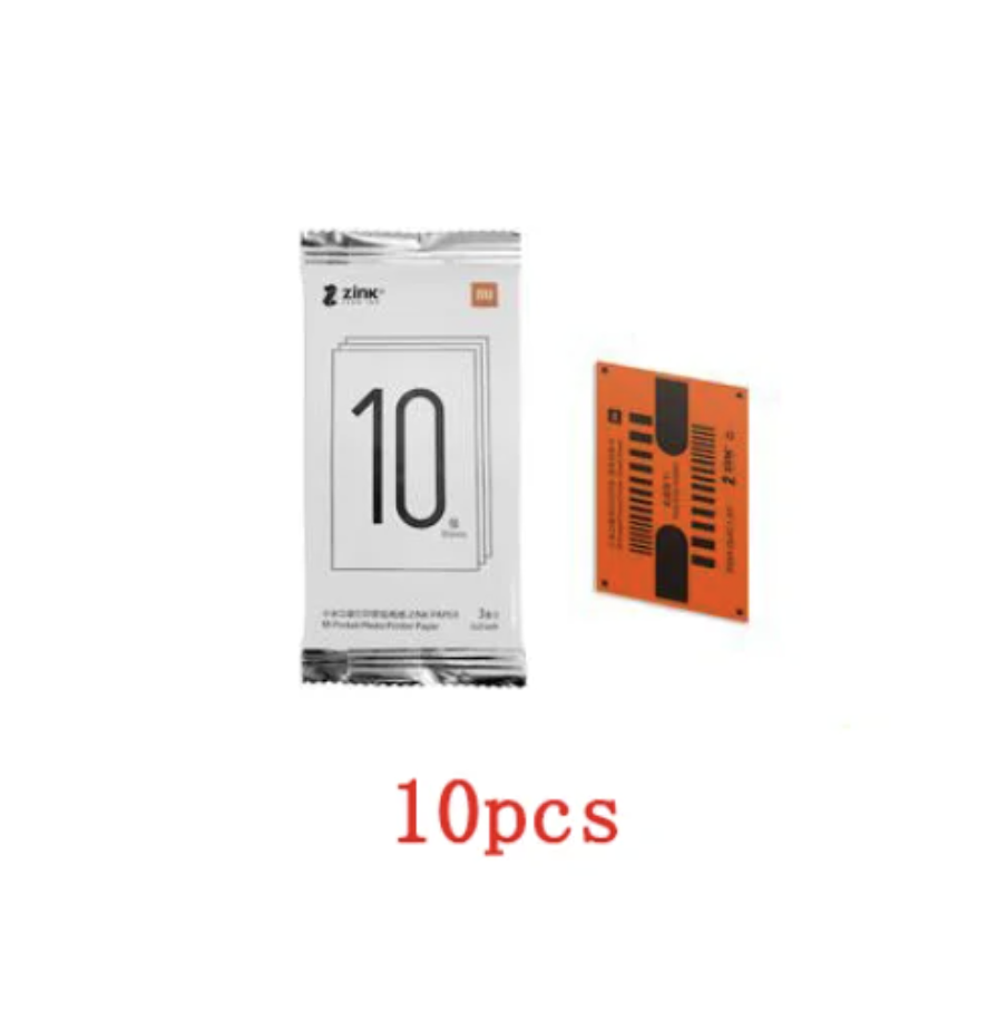 ورق صور شاومي مي ZINK AR – عدد 10 أوراق، مقاس 3 إنش.