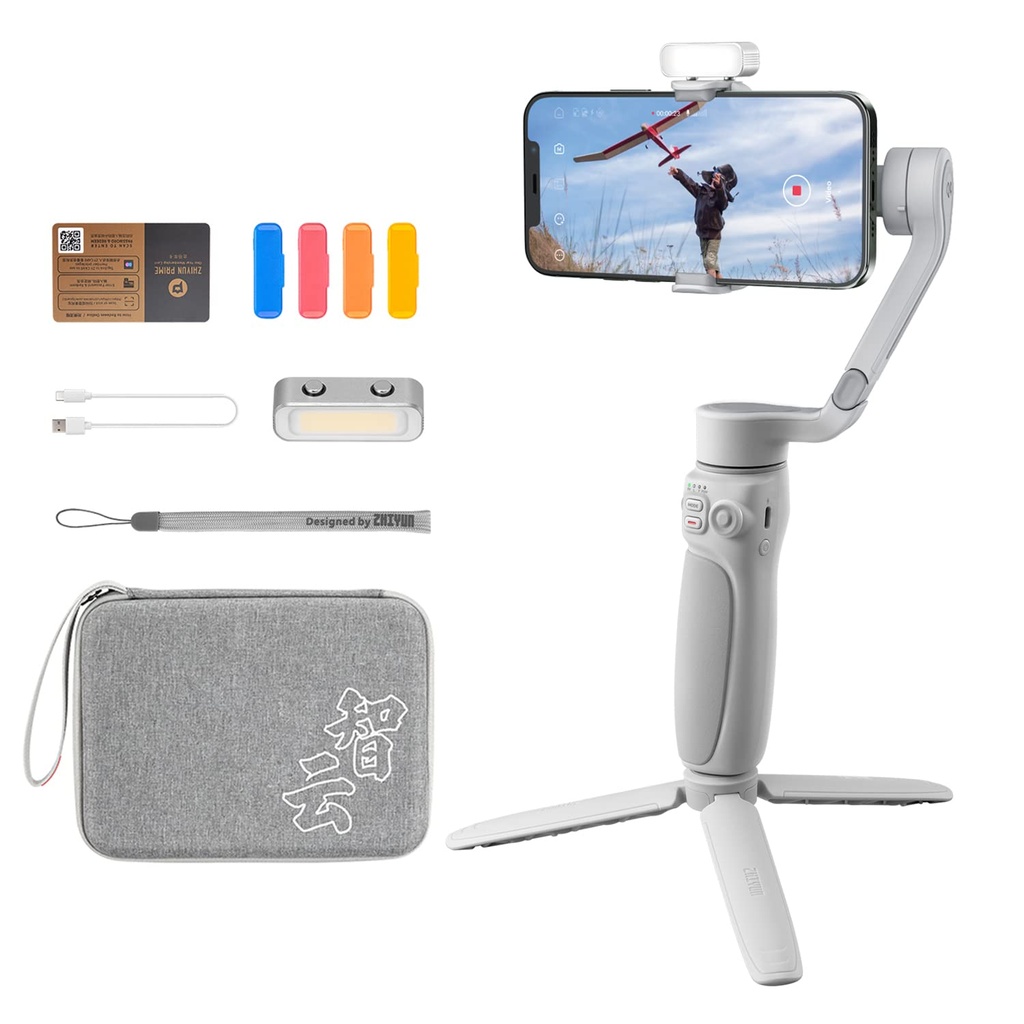 مثبّت الهاتف الذكي Zhiyun Smooth-Q4 (حزمة كومبو)