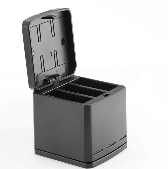 3-Battery Charger Case for GoPro HERO 5/6/7/8