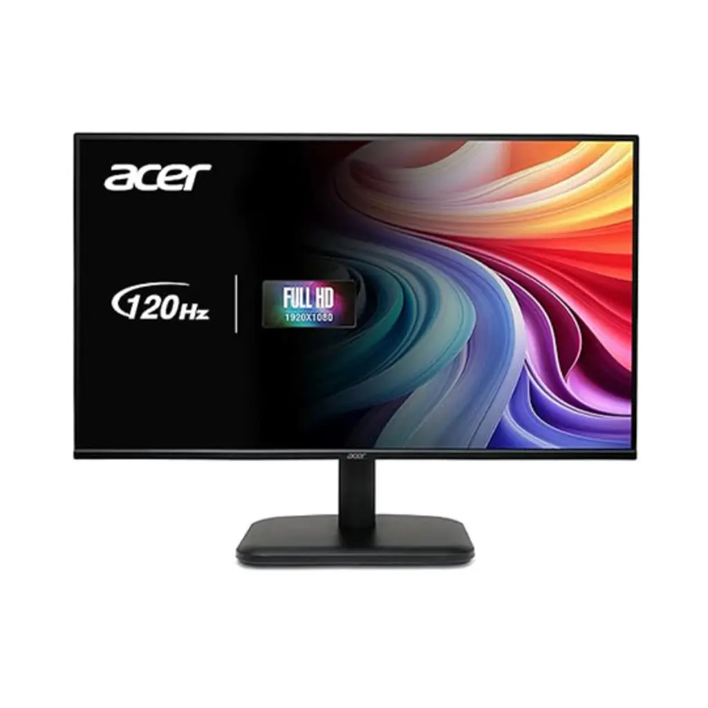 شاشة Acer EK1 مقاس 24.5 بوصة | شاشة FHD بتقنية IPS | معدل تحديث 100 هرتز | زمن استجابة 1 مللي ثانية | – الموديل EK251Q E