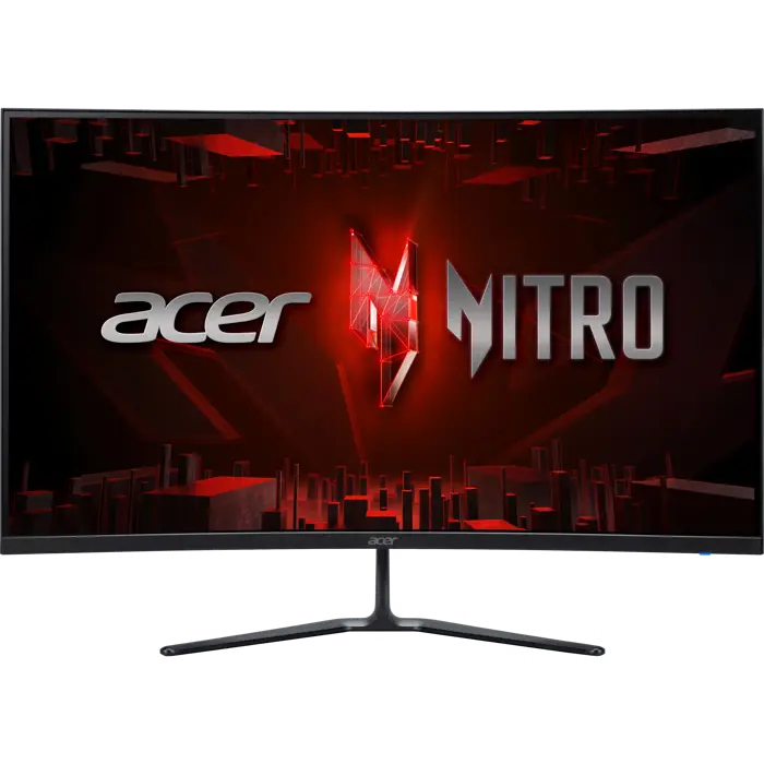شاشة ألعاب منحنية Acer Nitro XZ342CU Sbmiipphx مقاس 34 بوصة QHD، 180Hz، 1ms، FreeSync Premium، HDR، تصميم بدون حواف .