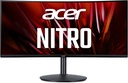 شاشة ألعاب منحنية Acer Nitro XZ342CU Sbmiipphx مقاس 34 بوصة QHD، 165Hz، 1ms، FreeSync Premium، HDR، تصميم بدون حواف .