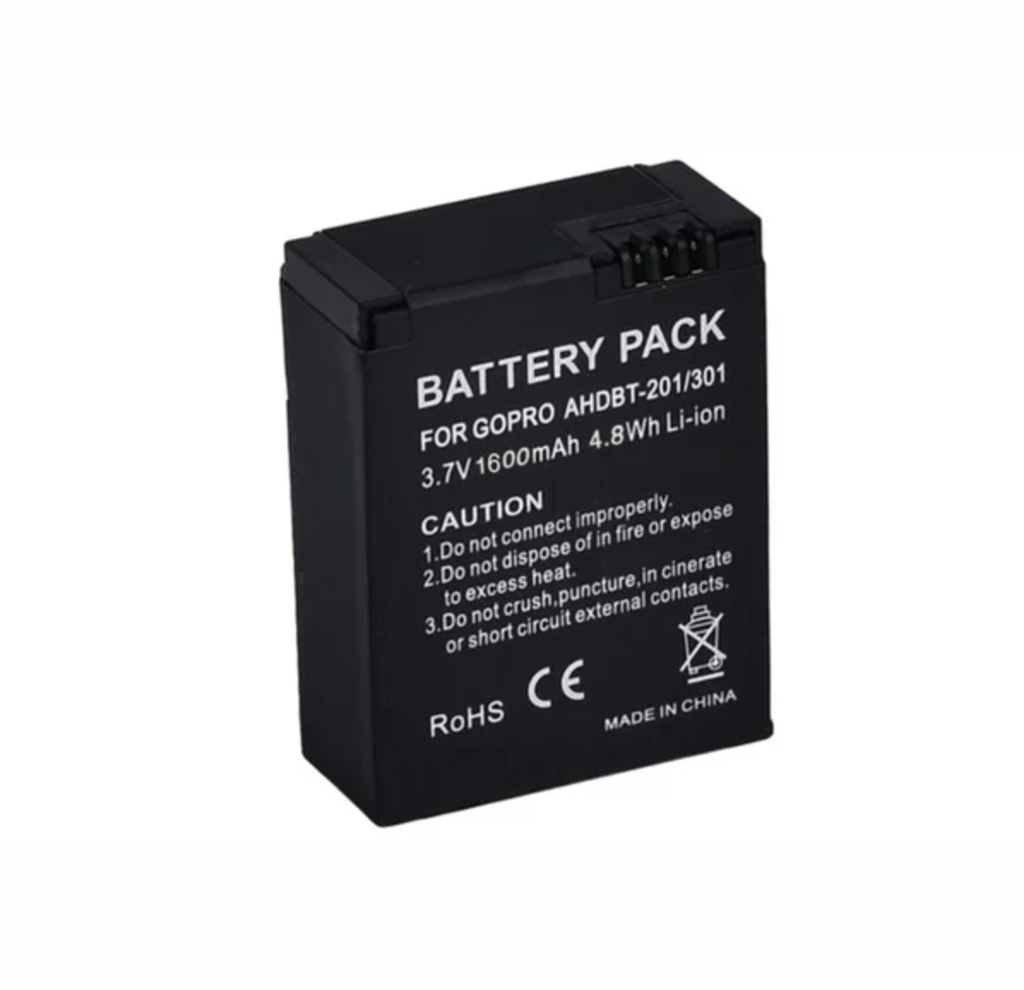 AHDBT-201/301 Replacement Battery for GoPro HERO3 / HERO3+ (1600mAh)