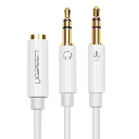 AUX Splitter for Separating Microphone and Headphone / UGREEN 20897