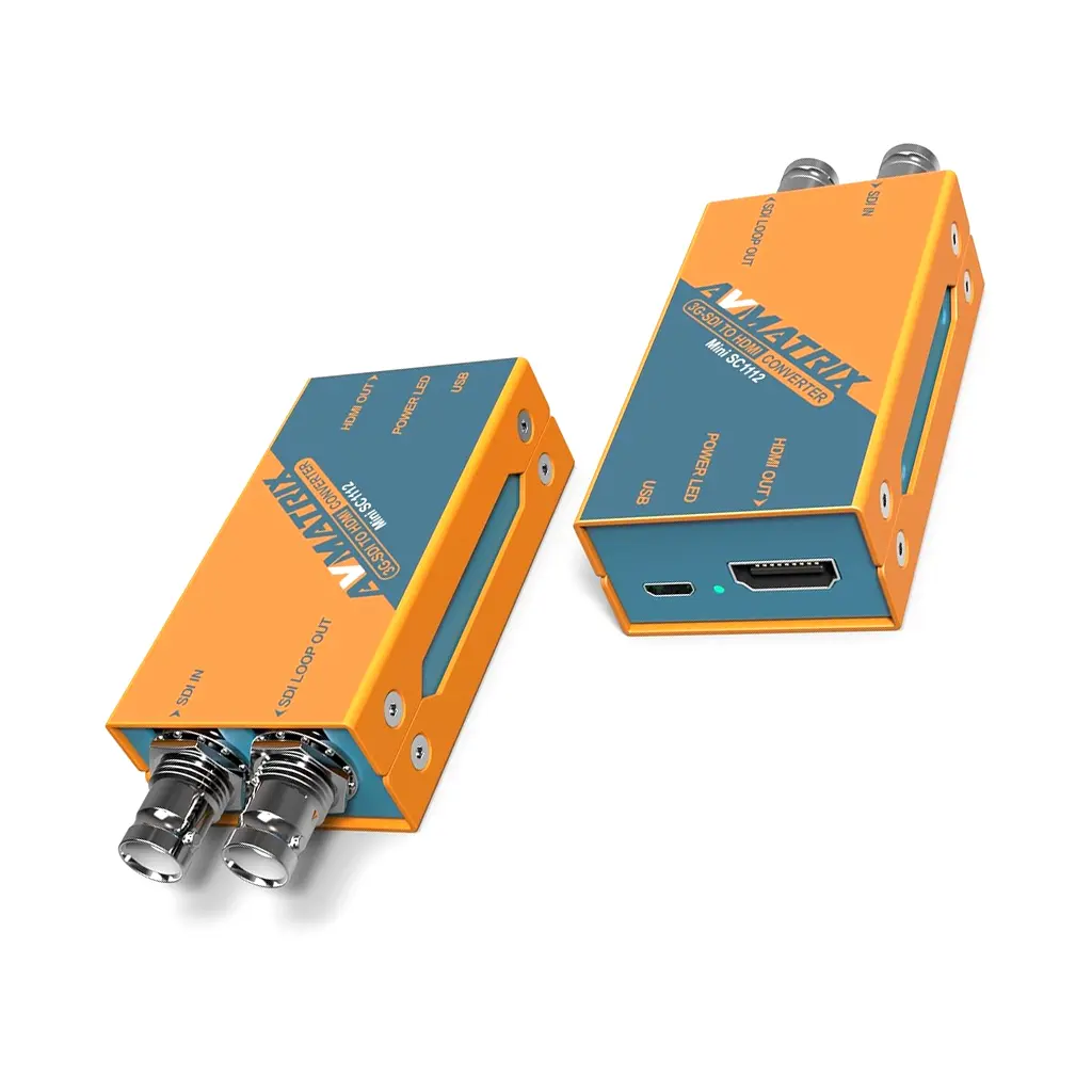 AVMATRIX Mini SC1112 3G-SDI to HDMI Pocket Converter