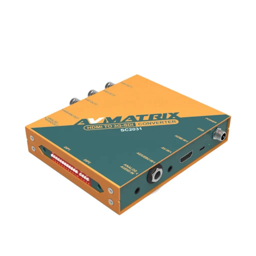 AVMATRIX SC2031 HDMI/AV to 3G-SDI Scaling Converter adapter