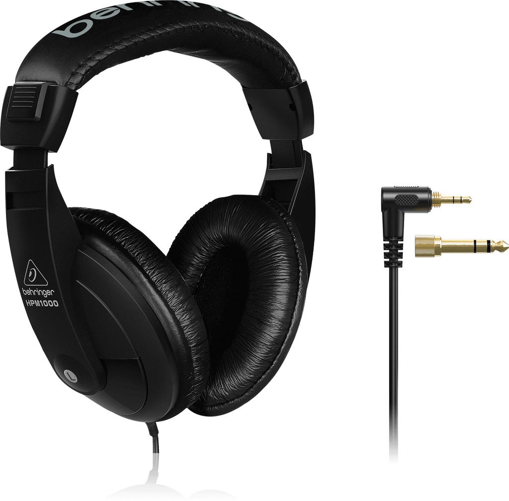 Behringer HPM1100-BK Closed-Back Multi-Purpose Headphones (Black)
