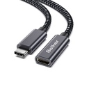 Belker DD42 USB-C Extension Cable - 1.8 m, USB 3.2 Gen 1 (5 Gbps), 4K@60Hz Video, 140 W Charging