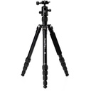Benro MeFOTO RoadTrip Classic Series 1 Aluminum Tripod/Monopod Kit with Ball Head (Black, BMRTABLK)
