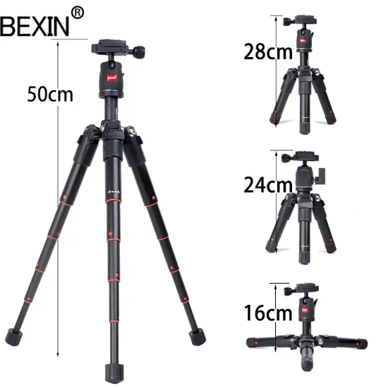 BEXIN Professional Mini Tabletop Tripod