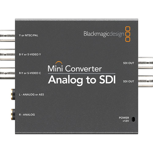 Blackmagic Design Mini Converter Analog to SDI adapter
