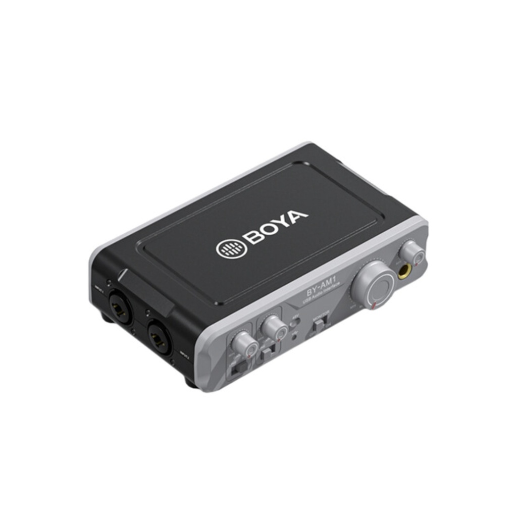 BOYA BY-AM1 Dual-Channel USB Audio Mixer