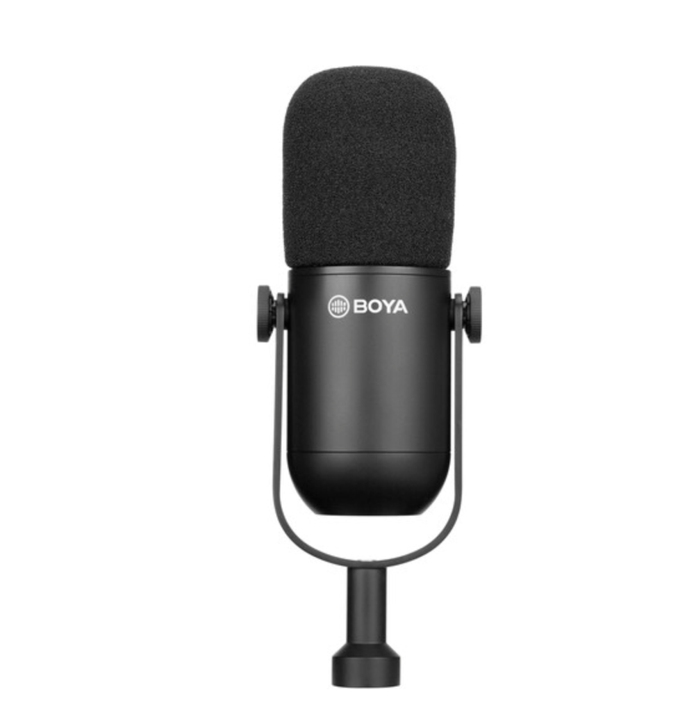 ميكروفون بودكاست ديناميكي XLR من BOYA طراز BY-DM500