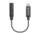 BOYA BY-K4 3.5mm TRS (Female) to USB-C (Male) Audio Adapter