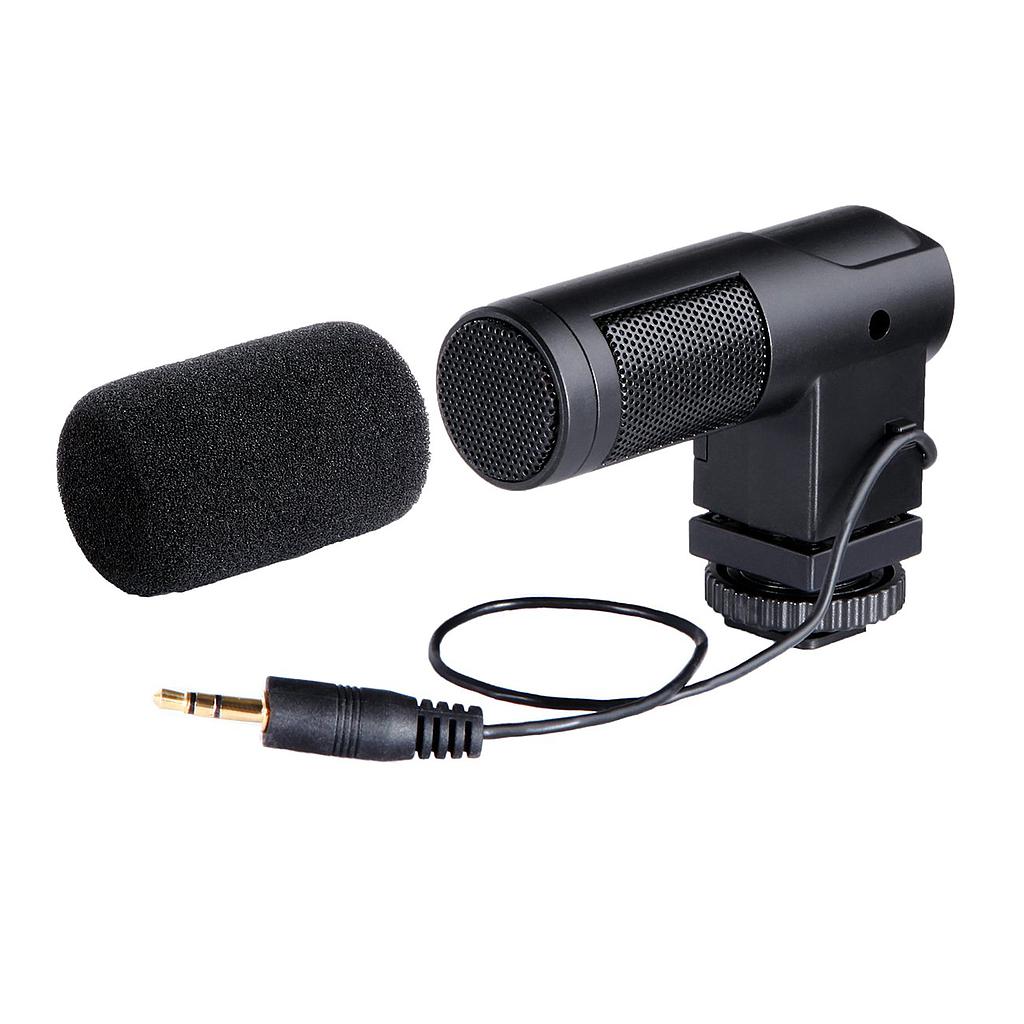 BOYA BY-VM01 Mini Stereo Condenser Microphone for DSLR Cameras