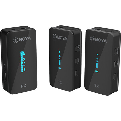 BOYA BY-XM6-S2 Digital True-Wireless 2-Person Microphone System (2.4 GHz)