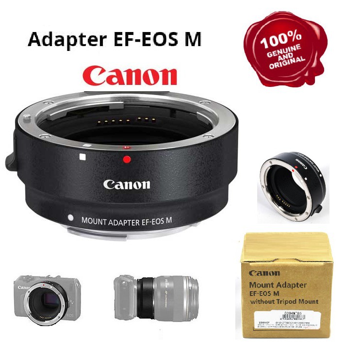 Canon Mount Adapter EF-EOS M (without Tripod Mount)