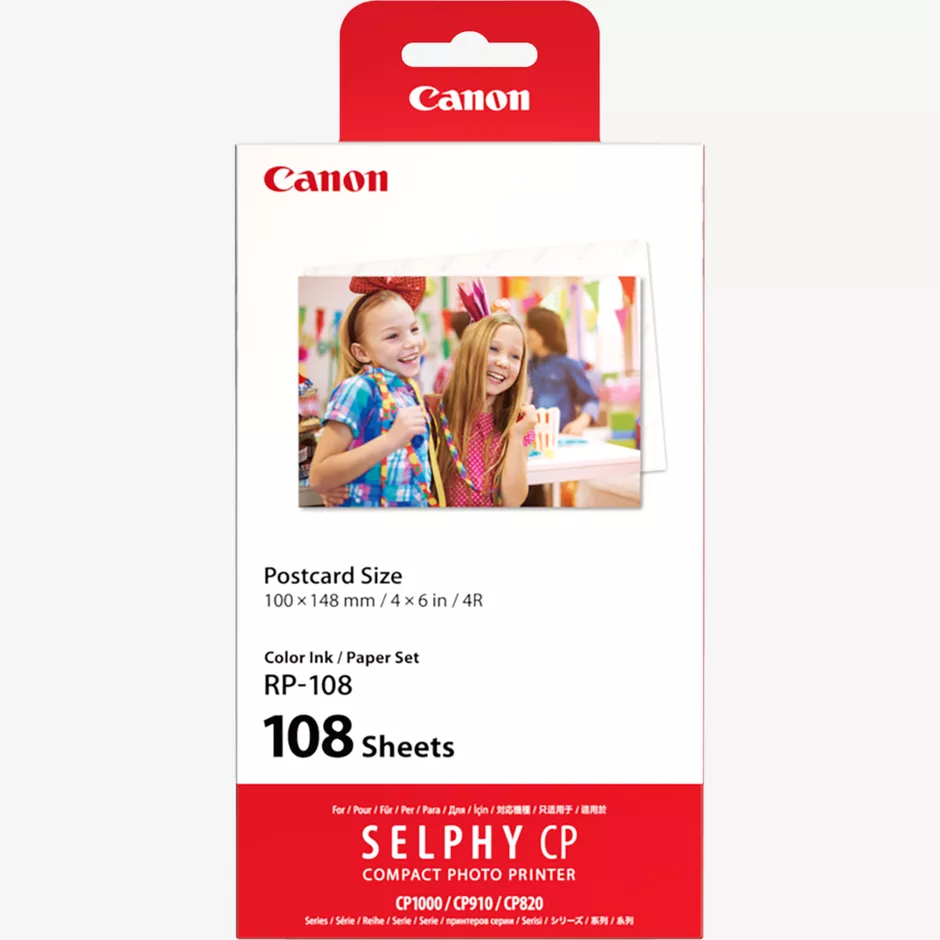 Canon SELPHY Color Ink and Paper Set RP-108