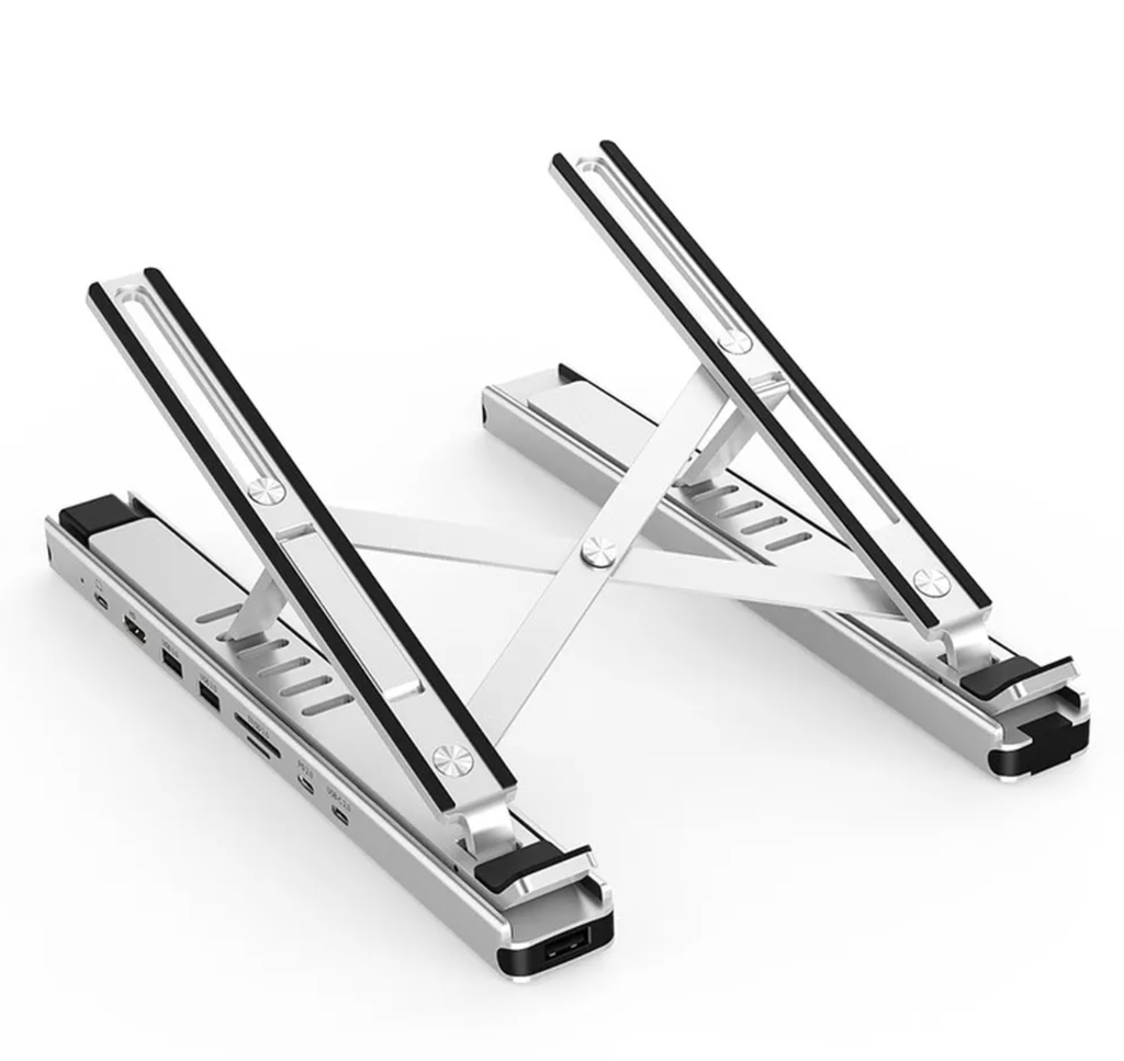 Choetech HUB-M43 9-in-1 Collapsible Laptop Stand with USB-C Docking Station