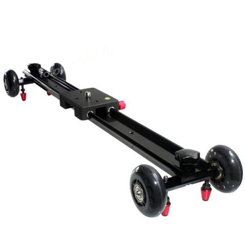 Commlite CS-WSL60 60cm Camera Slider with Wheels