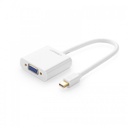UGREEN 10458 Mini DisplayPort (Male) to VGA (Female) Converter (White)