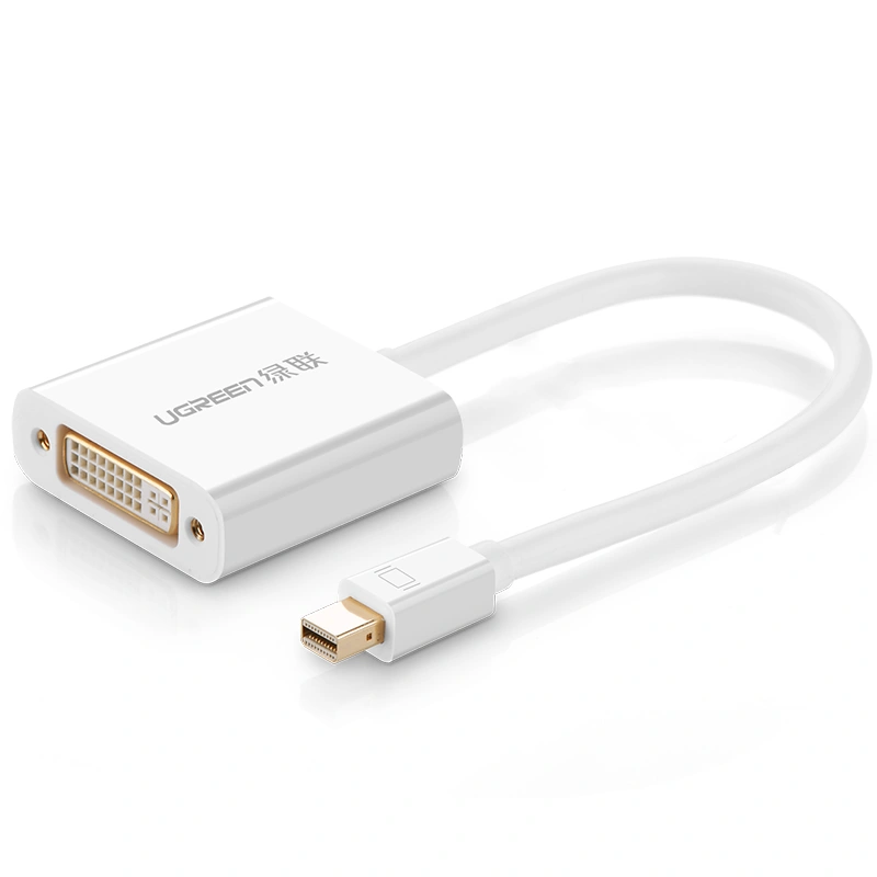 تحويل من مدخل ميني ديسبلاي بورت إلى VGA+HDMI+DVI UGREEN