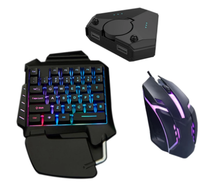 Bluetooth Gaming Kit for Mobile - Bluetooth keyboard and Mouse for mobile gamingva-019