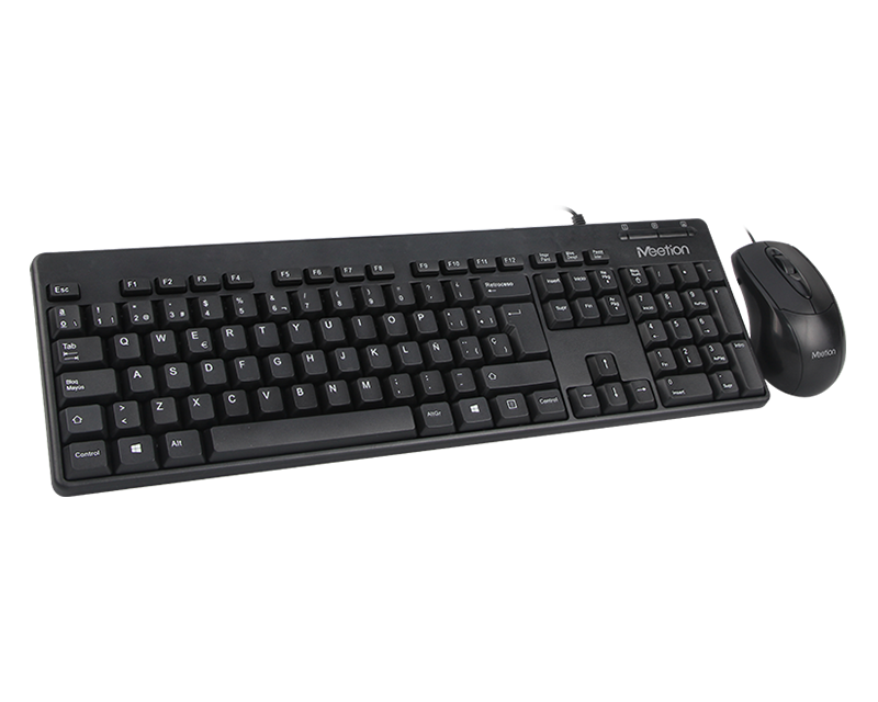 Meetion Tech AT100 USB Corded Keyboard and Mouse Combo 