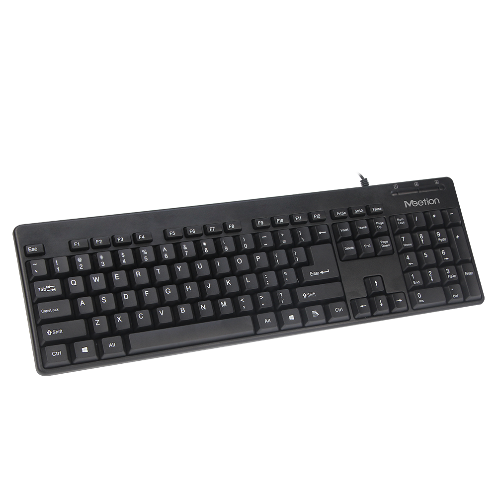 Meetion Tech MT-AK100 USB Corded Keyboard 