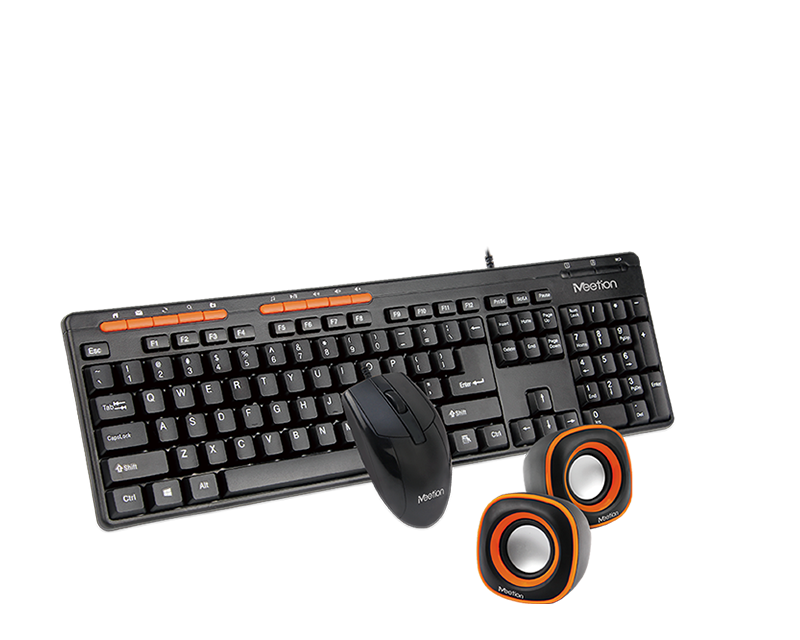 Meetion Tech MT-C105 Keyboard, Mouse and Speaker 3 in 1 Combo 