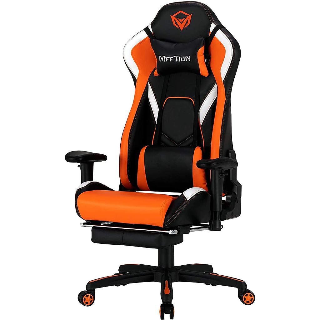 Meetion-CHR22 Gaming chair  black+orange