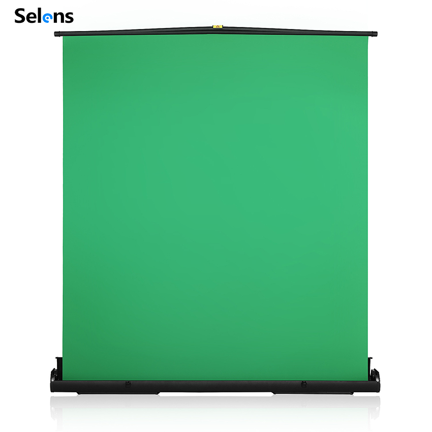 Screen Chromakey Green Screen Chroma Background Portable 150CM X 200CM Pull-up Style