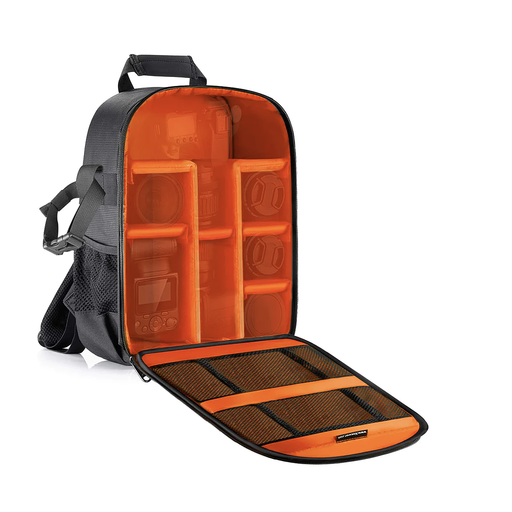 Neewer 11.8x5.5x14.6 inches Camera Case Waterproof Shockproof Backpack(10087322)