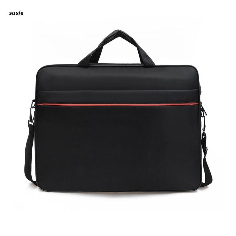 Basic Laptop Shoulder Bag with Redline LAPTOP BAG 