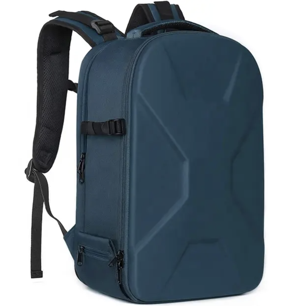 Camera Bag Backpack 15-16 Inch Waterproof Hard Shell Case with Tripod Holder&Laptop Compartment