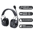 CAME-TV KUMINIK8 Duplex Digital Wireless Intercom Headset, up to 1500ft (450m), Dual Ear with Hardcase
