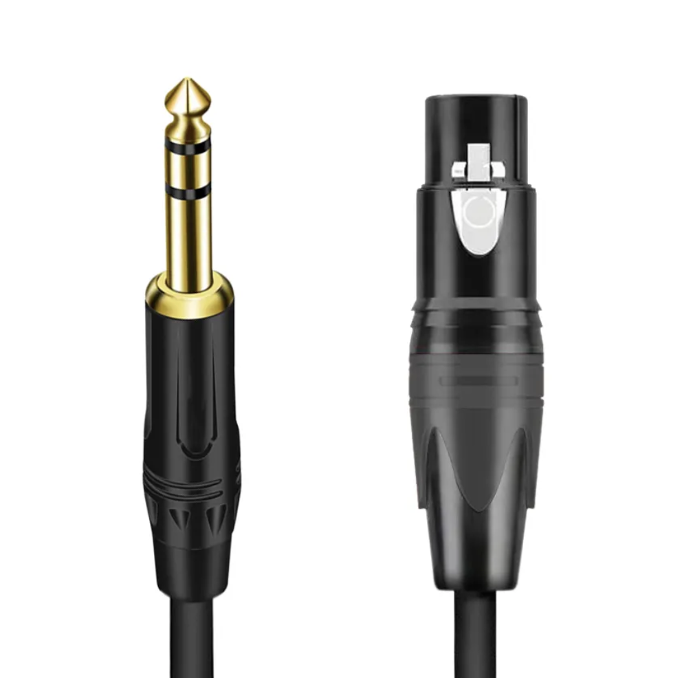 Doonjiey XLR Male to 6.5mm Male Audio Cable