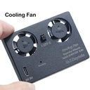 Slim Quiet Cooling Fan Heat Sink for Cameras During 4K Recording Camera Fan for camera A7S & A7M4 & A7C & ZV1 & ZVE10 & EOS R6 & R6