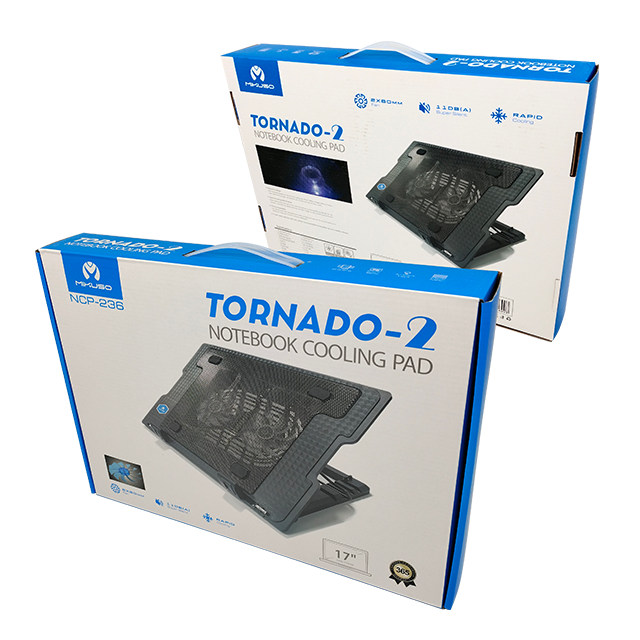 MIKUSO NCP-236 TORNADO-2 Notebook Cooling Pad