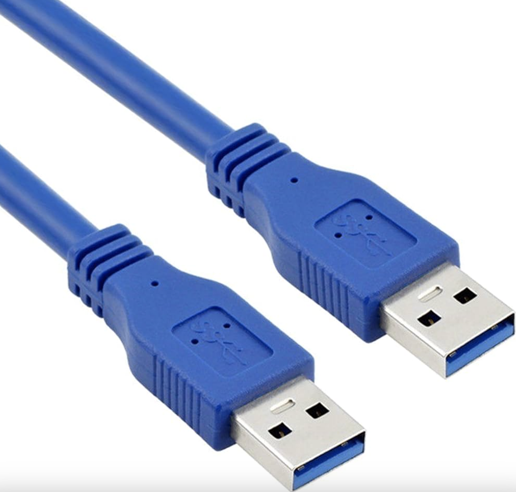 USB 3.0 A Male to A Male Cable (0.5m / 1.5m, Blue)