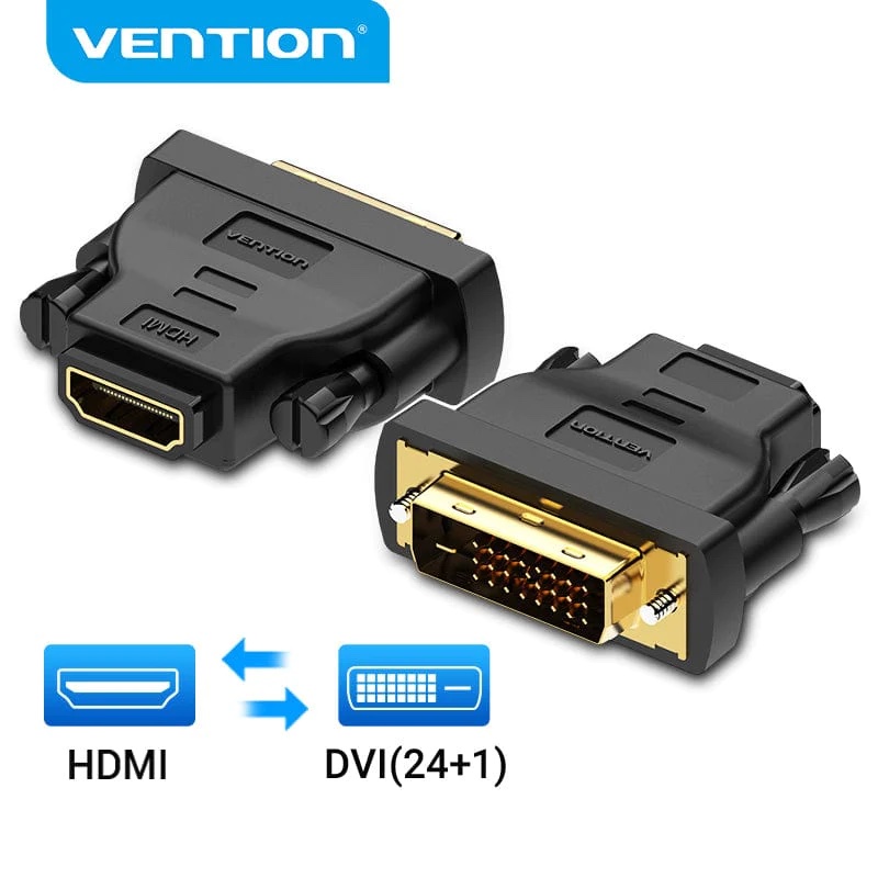 Vention Bi-Directional DVI to HDMI Adapter