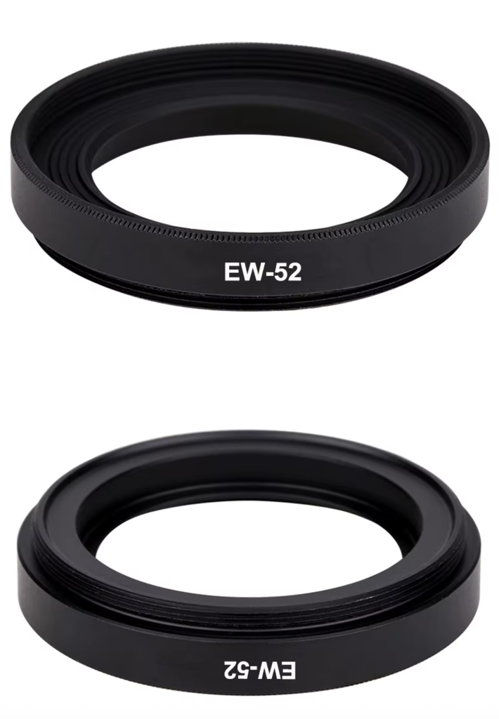 Metal Lens Hood 52mm for Canon RF 35mm f/1.8