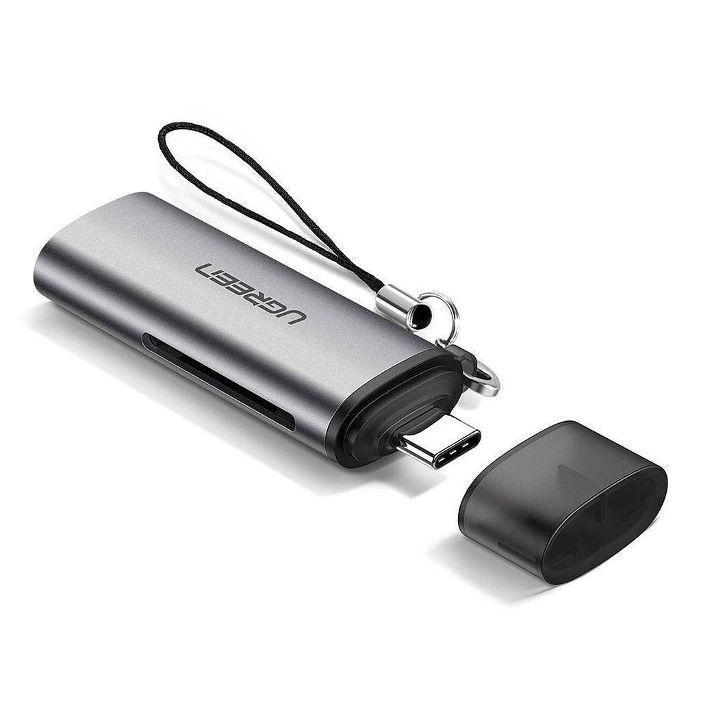 قارئ اس دي كارد (SD CARD) من مدخل TYPE C من شركة يو جرين 50704