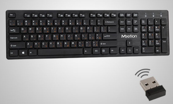 Meetion WK841 Slim 2.4GHz Wireless Keyboard