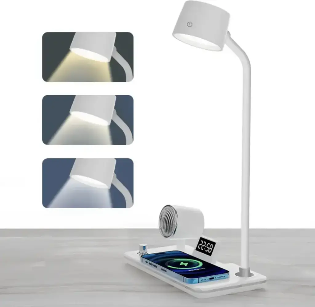 Table Lamp Plastic – Rechargeable Battery, 40W LED, Eye Caring, Touch Control – TYV-1772