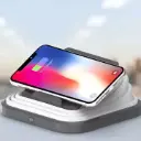 Table Lamp TYV-1817 LED 10W Wireless Charger Touch Lamp for Bedroom