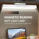 928- Table Lamp Rechargeable Magnetic ABS LED Desk Lamp for Kids Adults Touch Control Eye Protection