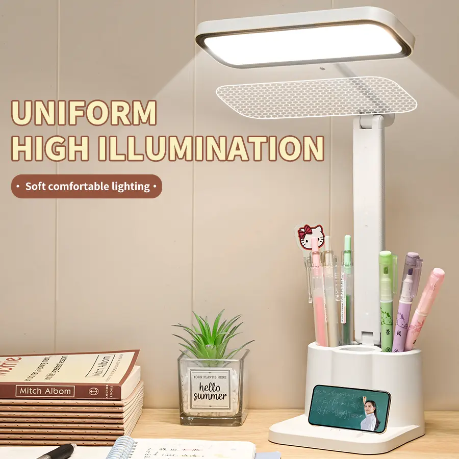 Table Lamp 377 – Rechargeable Modern Simple LED Reading Lamp, Foldable